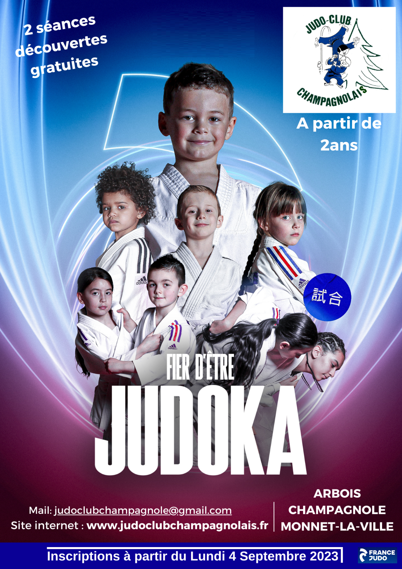 Affiche judo jcc