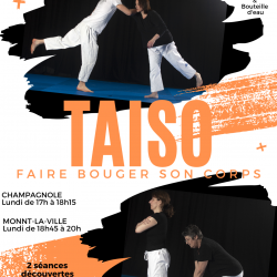 Affiche taiso jcc