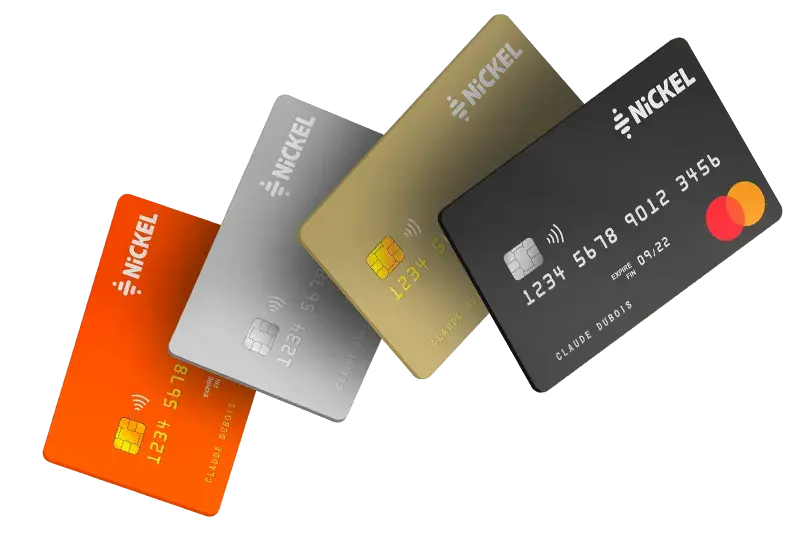 Cartes nickel png